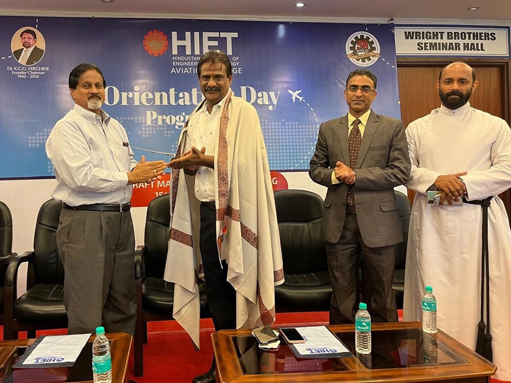Orientation day 2024 of HIET, Aviation College